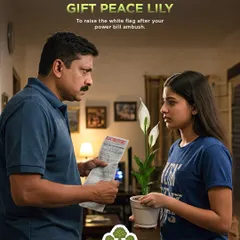 When dad gets the power bill, gift a Peace Lily to raise the white flag. These green peacekeepers are perfect for cooling down any tense situation with a bit of humor and calm.
