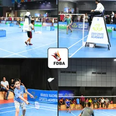 A smashing start to the 45th Open Faridabad District Badminton Championship, hosted at our academy. With over 550 entries, it was a landmark moment for badminton in the district.