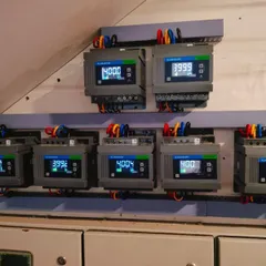 Our LCD ACCL units installed at RL Corporate Spaces in Nagpur. This installation showcases how our technology provides reliable automatic changeover and protection in a modern commercial building setting.