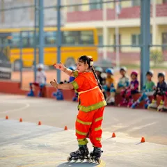 Another angle of this incredible performance. It shows how versatile skating can be and encourages our students to think outside the box and express themselves in new ways.