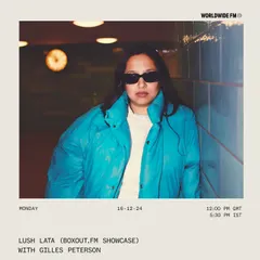 My feature graphic for the Worldwide FM show. It was a huge moment to have my sound broadcasted on such an influential global platform.