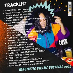 The first half of my tracklist from my Magnetic Fields set. A journey through global sounds, from Darama Dub to The Killers.