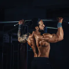 No more excuses. A strong, wide back is built with exercises like pull ups. This is a cornerstone of my strength training programs.