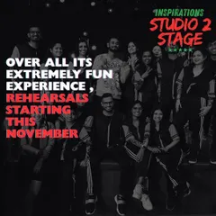 Rehearsals for our "Studio to Stage" showcase are an extremely fun experience. This is where the hard work happens before the magic on stage.