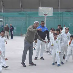 Mentorship from the masters is a cornerstone of our training. Here, former Indian cricketer Ajay Jadeja shares his invaluable experience with our young players, offering them insights that go beyond technical skills and shape their character.