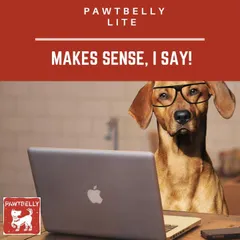 Even the smartest pups agree, Pawtbelly LITE just makes sense. It's the perfect solution for a simple, nutritious meal without all the complex extras, delivering all the core benefits of fresh food at a great price.