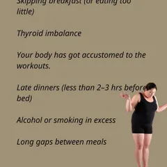 Common habits like skipping breakfast, late dinners, and even doing the same workouts can lead to a weight loss plateau. Thyroid imbalances and long gaps between meals are also frequent culprits.