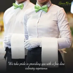 My team is the backbone of my service. Dressed professionally and trained in fine hospitality, they ensure every guest feels cared for, reflecting my commitment to impeccable service and a premium dining experience.