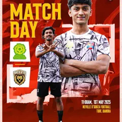 Matchday for Springfield FC. Our MFA First Division campaign is all about proving we belong, rising together, and chasing greatness one game at a time.