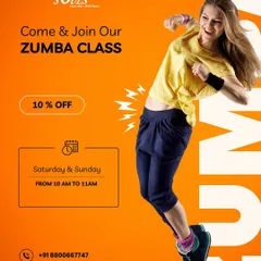 Come and join our Zumba class. We offer a 10% discount for new joiners. Get fit and have fun every Saturday and Sunday morning.