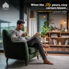 A reading nook should be an escape. We create these cozy corners with comfortable armchairs, ample lighting, and accessible bookshelves, turning any part of your home into a perfect spot to unwind.
