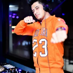 A typical action shot from the DJ booth. My energy behind the decks matches the energy of the music I play.