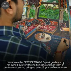 With over 18 years of experience, I provide expert, hands-on guidance to refine every detail of your artwork. This close mentorship ensures each piece in your portfolio is exceptional and meets the high standards of top art schools.