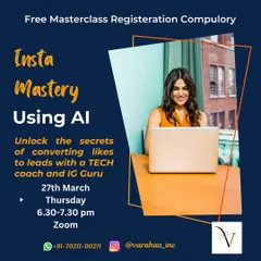 This free masterclass is your entry into understanding how to use AI for Instagram growth. I will share secrets on how to convert likes into leads and give you a glimpse of the strategies that have helped my students achieve incredible results.