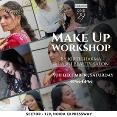 I also conduct makeup workshops at different venues, like this one at Gulshan One29. It's always a great experience to connect with new people and share my passion for makeup, teaching simple tricks that make a big difference.
