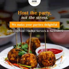 Host the party, not the stress. We make your parties delightful with delicious food, skilled servers, and professional bartenders.
