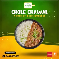 A simple, delicious, and satisfying meal. Our Chole Chawal features classic Punjabi-style chickpea curry paired with fluffy white rice, a combination that never disappoints.