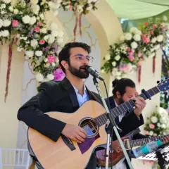 A candid shot from a private event. Whether it's a wedding or a corporate gathering, I work with you to create a playlist that perfectly matches the event's theme and your guests' tastes.