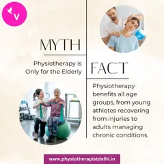 Many people think physiotherapy is only for the elderly, but that's a myth. It benefits all age groups, from young athletes to adults managing chronic conditions.