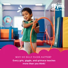 Why do silly faces matter? Because they are a vital part of early communication and emotional expression. In our classes, we encourage playful interaction between you and your baby, which helps build social intelligence and a secure, happy environment for them to learn and grow.