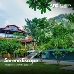 A serene escape. The architecture of our Nandi Hills resort is designed to offer stunning views and a deep connection with the outdoors.
