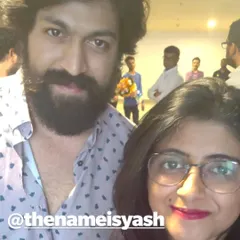 A fan moment with the one and only Yash sir. Happy birthday to a true superstar.