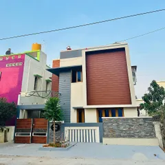 A duplicate photo of the finished home, celebrating the successful transition from a digital drawing to a physical structure.