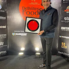 Proudly holding the 'Luxury Caterer of the Year' award. This recognition fuels our drive to continue innovating and setting new standards in bespoke catering.
