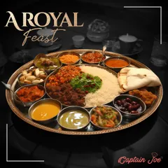 I believe in treating your guests to a royal feast. This traditional Indian thali is a perfect example, offering a complete, opulent dining experience with a variety of flavors, textures, and dishes all on one platter.