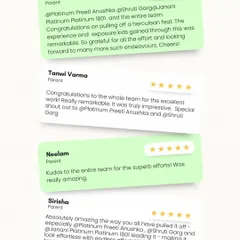 It was a 'herculean feat', but we pulled it off thanks to our amazing team and supportive parents. This feedback highlights the remarkable experience and exposure the children gained.