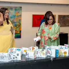 An incredible opening night at our "Artextic" exhibition. It was wonderful to celebrate the creativity of our talented artists with such a great turnout.