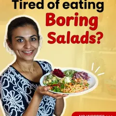 Are you tired of eating boring salads? I promise to teach you how to make salads that are not only super tasty but also a complete, filling meal. Healthy eating should be joyful, not a punishment.