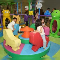 A soft merry-go-round for the younger children. Our play zone has dedicated areas suitable for toddlers and older kids alike.