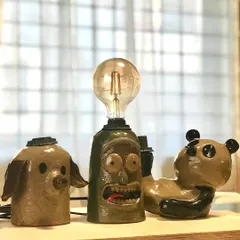 A quirky and creative collection of character lamps. This shows that you can truly let your personality shine through in your handmade pottery.