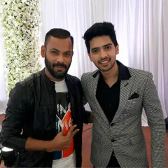 A throwback to performing live with the amazing singer Armaan Malik at the Grand Hyatt. It's always a great experience collaborating with talented artists.