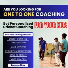 We offer personalized, one on one cricket coaching for your kids. Our program includes everything from fitness sessions and game strategy to video analysis, giving your child the edge they need.