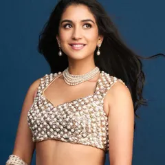 It was a pleasure creating this dreamy, soft glam look for the lovely Radhika Merchant. I focused on a flawless, glowing base and the softest touch of pink on the lips and cheeks to create a fresh, youthful, and utterly timeless appeal.