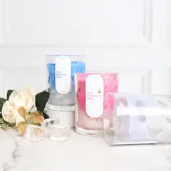 Your favorite iced latte, but in a candle. My Iced Latte Candles are cool, creamy, and fragrant, available in Strawberry, Blueberry, and Lavender.