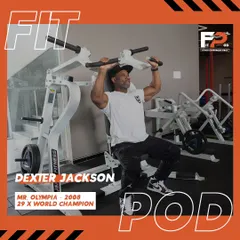 We were honored to host the 29x world champion, Dexter Jackson. It was an inspiring day of shared wisdom and motivation for the entire Fitdeck and FitPod team.