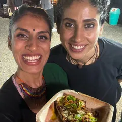 A delicious and satisfying sourdough toastie from one of our pop-up events. I use wholesome toppings and our signature oil-free preparation methods to create a comforting meal that's also great for your gut health.