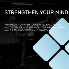 MMA is a powerful tool for strengthening your mind. The discipline and focus required on the mats help you push your limits, reduce stress, and build mental fortitude that you can carry into all aspects of your life.