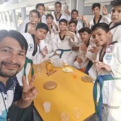 A selfie with my students during our Teacher's Day celebration. These moments are what make coaching so rewarding.