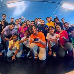 A happy crew after a weekend choreography class. We work on new routines and prepare for showcases, creating a space where everyone can grow as a performer.