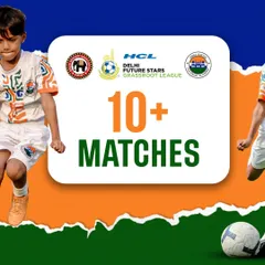 With over 10 matches scheduled, the HCL Delhi Future Stars League provides consistent competitive action for our developing players.