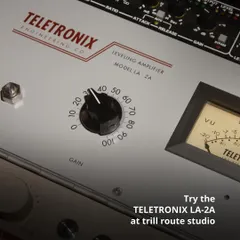 The Teletronix LA-2A is a legend for a reason. Come try this iconic analog compressor at our studio and add that smooth, warm tone to your tracks.