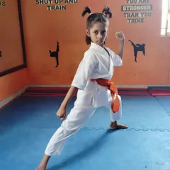 A strong fighting stance is the starting point for both defense and offense. We teach our youngest students how to stand with confidence and readiness.