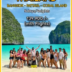 Your Thailand plan is finally happening. I create all-inclusive packages for your private group, covering everything from Bangkok's energy to Pattaya's beaches. Just get your friends together.