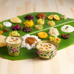 Savoring tradition, one meal at a time. Our hand-painted brass davara set brings a touch of nostalgic elegance to your festive feasts, making moments with loved ones even more special.