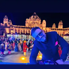 DJing at the Umaid Bhawan Palace is an experience like no other. I love crafting the perfect playlist for a royal baraat, with the palace providing a stunning, unforgettable backdrop.
