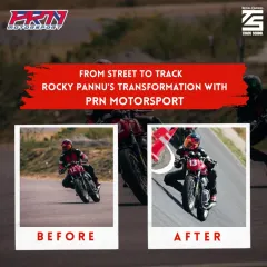 This is what transformation looks like. Meet Rocky Pannu, who joined our academy at age 56. After just two months of training with us, he topped the time attack sheets at the GT Cup Bangalore Zonal Selections, proving that dedication and the right coaching make all the difference.